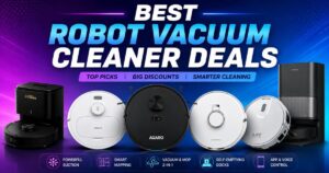 Best Robot Vacuum Cleaner Deals: Save Big on ECOVACS & Dreame